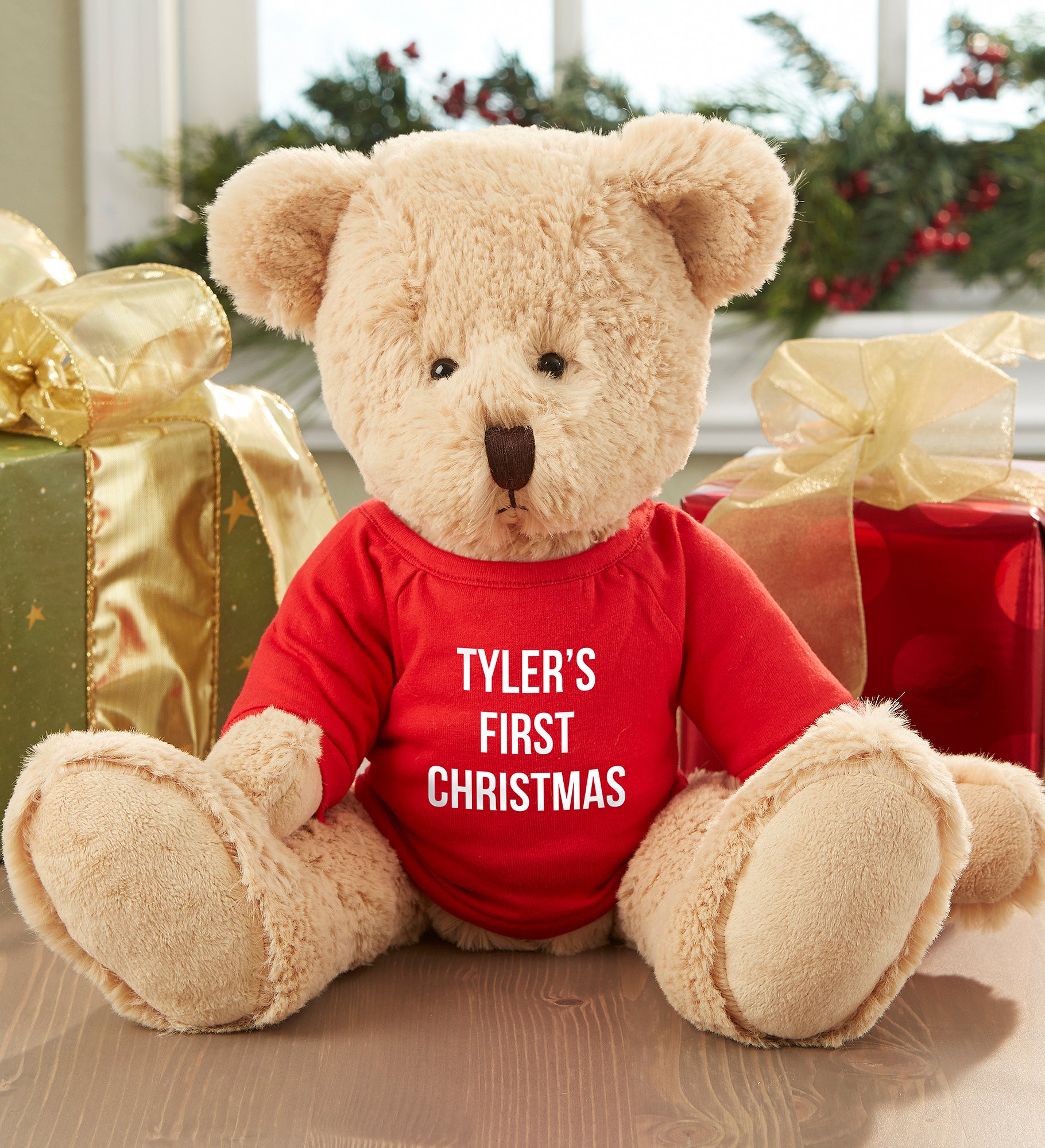 First Christmas Personalized Teddy Bear
